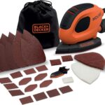BLACK+DECKER Lijadora de detalles compacta de 55 W