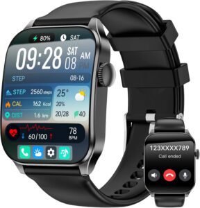 Haulvean Reloj Inteligente para Hombre y Mujer