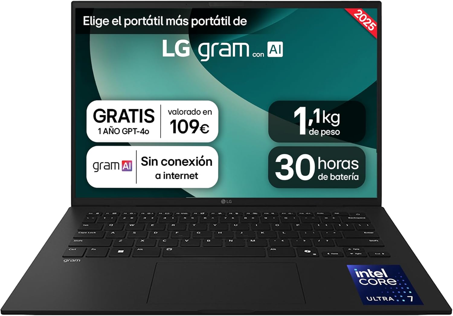 LG gram 14ZD90T-G.AX78B Ordenador Portátil 14 Pulgadas