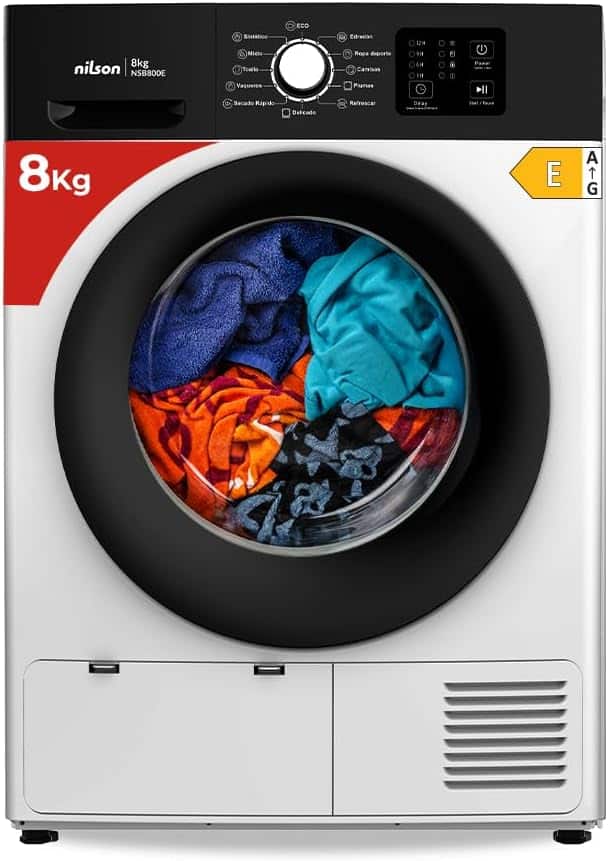 Nilson Secadora Bomba de Calor 8Kg (NSB800E)