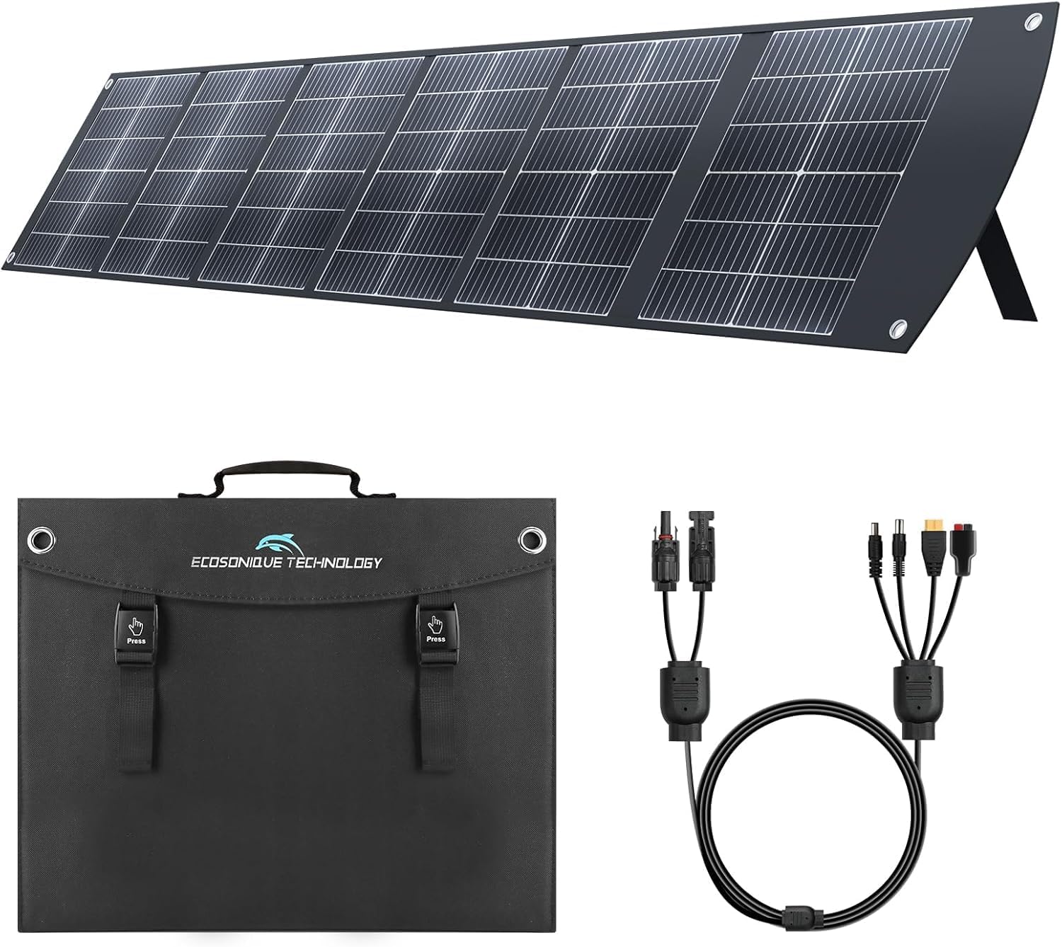 Ecosonique 200W Panel Solar Portátil