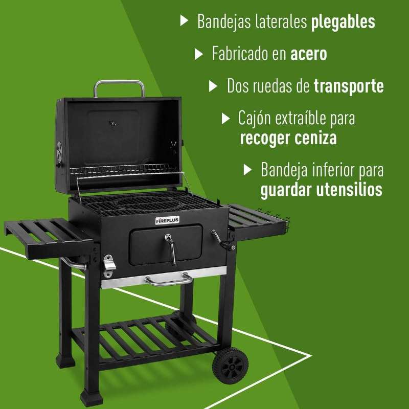 Barbacoa Amig Fireplus Portátil de Carbón 2 Barbacoa Amig Fireplus Portátil de Carbón