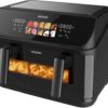 Cecotec Freidora de Aire sin Aceite 10L Plancha Grill Doble