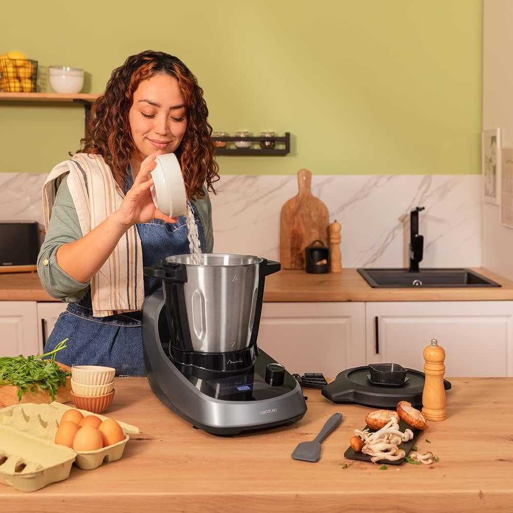 Cecotec Robot de Cocina Multifunción Mambo Touch 5 Cecotec Robot de Cocina Multifunción Mambo Touch con Jarra Habana